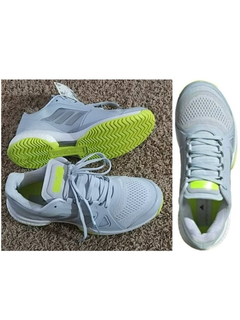 Nwt Adidas Stella McCartney Women aSMC Tennis Shoes 10.5